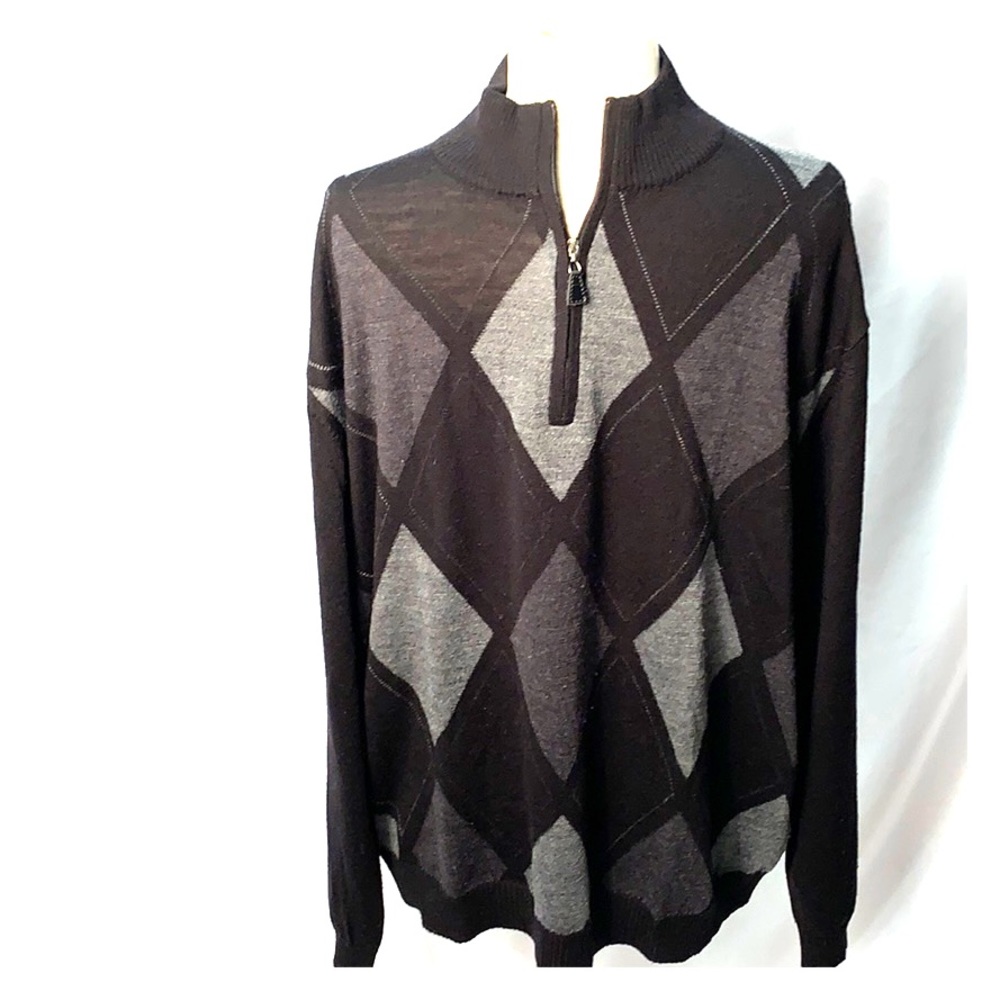 Cotton Reel 100% Merino Wool Men’s Sweater Size XL